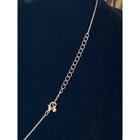 VINTAGE CALLA LILLY NECKLACE AND MATCHING EARRINGS FAUX PEARL BEAUTIFUL - Picture 7 of 7